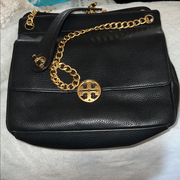 Tory Burch Black Leather Chelsea Shoulder bag/ CrossbodyBag. - Picture 16 of 16